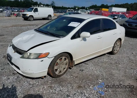 2008 Honda Civic Lx from USA, damaged, VIN 2HGFA16598H519976